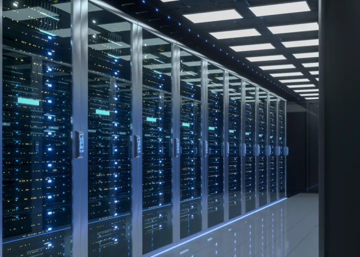 Rack server e apparati di un’infrastruttura informatica
