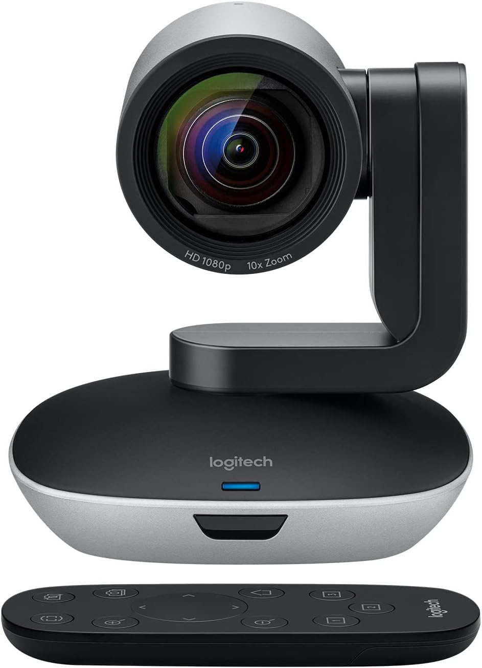 Logitech PTZ Pro Camera Video Conference System, PC/Mac - Grafite